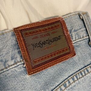 Vintage YSL jeans- men's